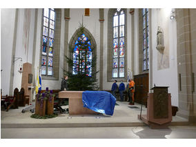 Es weihnachtet in St. Crescentius (Foto: Karl-Franz Thiede)